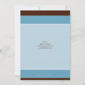 PHOTO BAPTISM INVITATIONS :: doucement repéré 5P (Dos)