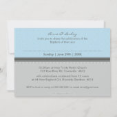 PHOTO BAPTISM INVITATIONS :: fantastique 4L (Dos)