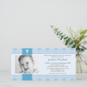PHOTO BAPTISM INVITATIONS :: jolie 1L (Debout devant)