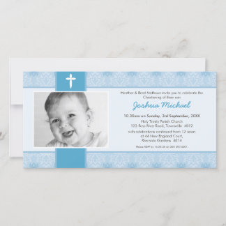 PHOTO BAPTISM INVITATIONS :: jolie 1L