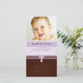 PHOTO BAPTISME INVITATIONS :: pure 1 (Debout devant)