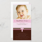 PHOTO BAPTISME INVITATIONS :: pure 2 (Devant / Derrière)