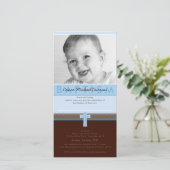 PHOTO BAPTISME INVITATIONS :: pure 5 (Debout devant)
