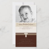 PHOTO BAPTISME INVITATIONS :: pure 7 (Devant)