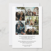 Photo BASE voor vellum overlay afstuderen Aankondiging (Achterkant)