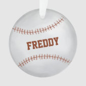Photo Baseball Typographie simple (devant)