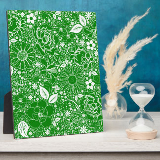 Photo Beautés botaniques Green Display Plaque