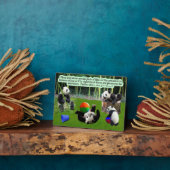 Photo Belle Écriture Panda Plaque Psaumes 16:11 (Côté)