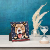 Photo Belle Plaque de Chiens (Insitu)