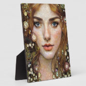 Photo Belle Plaque Femme (Côté)