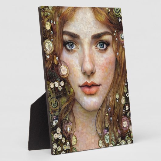 Photo Belle Plaque Femme (Côté)