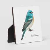 Photo Belle Plaque Oiseaux (Recto)