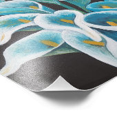 Photo Belles Fleurs Peinture Acrylique Impression (Coin)