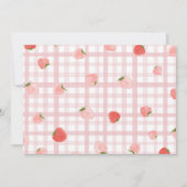 Photo Berry Invitation d'anniversaire (Dos)