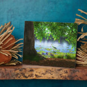 Photo Beside the Still Water Plaque (Côté)