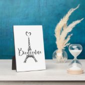 Photo "Bienvenue" Plaque (Côté)