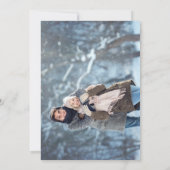 Photo Black Boho Faire-part de mariage (Dos)