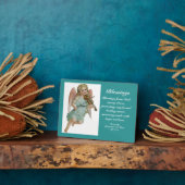 Photo Blessures Angel Poésie Plaque (Côté)