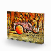 Photo Bloc acrylique Baby Rhino (Droite)