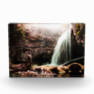 Photo Bloc acrylique de cascade