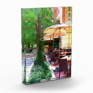 Photo Bloc acrylique du café Riverwalk