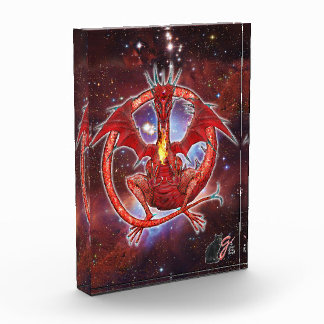 Photo Bloc acrylique Pyrope Cosmic Dragon