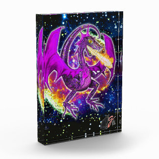 Photo Bloc acrylique Tourmaline Cosmic Dragon