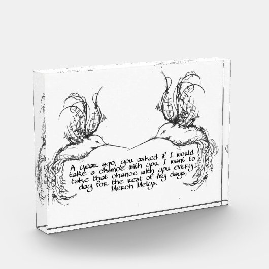 photo bloc colibri (Gauche)