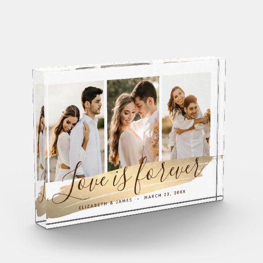 Photo Bloc de photos de mariage 3 photos (Gauche)