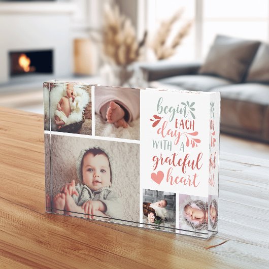 Photo Bloc de photos du coeur gracieux