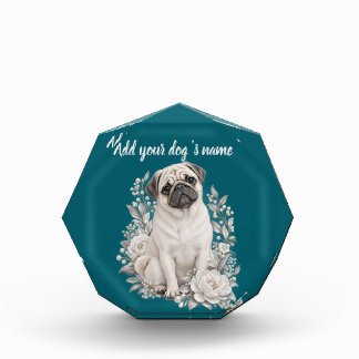 Photo Bloc personnalisé Pug