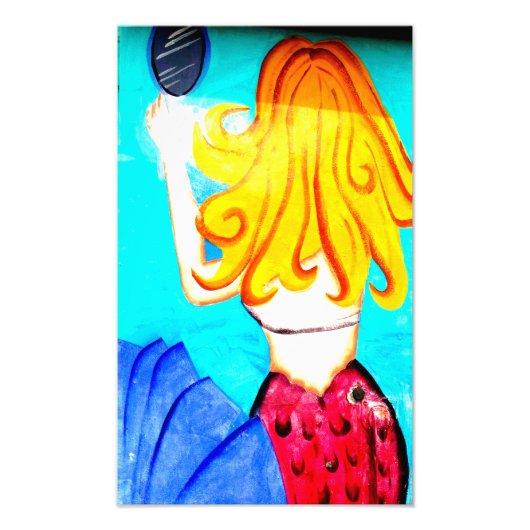 photo blonde mermaid (Devant)