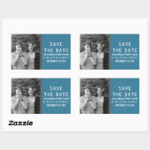 Photo Blue Binary Code Enregistrer les stickers Da (Feuille)