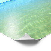 Photo Blue & Green Ocean Water (Coin)