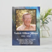 Photo Blue Labradorite Rock Background Quote Programma (Staand voorkant)