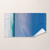 Photo Blue Turquoise Aqua White Beach (Serviette à main)