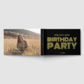 Photo Bold Retro Black Anniversaire (Complet)