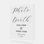 Photo Booth Black White Mariage (Angle)