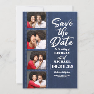 Photo Booth Bladwijzer thema Fun Save the Date