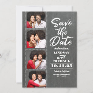 Photo Booth Bladwijzer thema Fun Save the Date