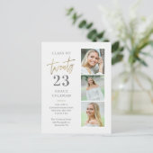 Photo Booth Graduation Party Invitation Carte post (Debout devant)