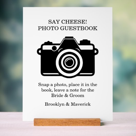 Photo Booth Guestbook Wedding (Neutre)