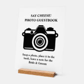 Photo Booth Guestbook Wedding Acryl Bord (Hoek)