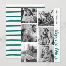 Photo Booth Holiday Kaart - Evergreen