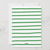 Photo Booth Holiday Kaart - Heldergroen (Achterkant)