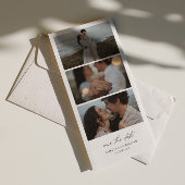 Photo Booth Save the Date, Photo Strip Invitation