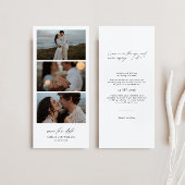 Photo Booth Save the Date, Photo Strip Invitation