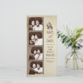 Photo Booth Theme Save the Date (Staand voorkant)