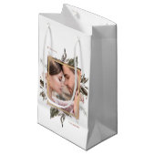 Photo botanique simple et nom Petit sac cadeau (Devant Angle)