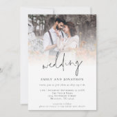 Photo branchée QR - Invitation à un mariage de scr (Devant)